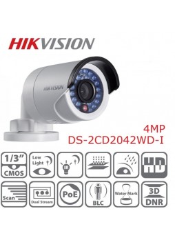 HIKVISION 4 MP WDR Mini Bullet Network Camera